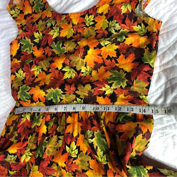 Retrolicious Dresses Modcloth Retrolicious Autumn Leaf Festival